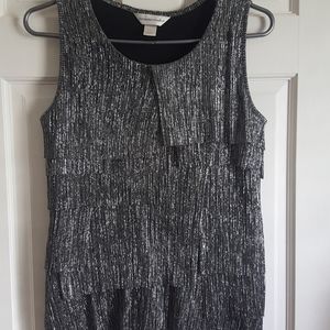 Christopher & Banks Metallic Top